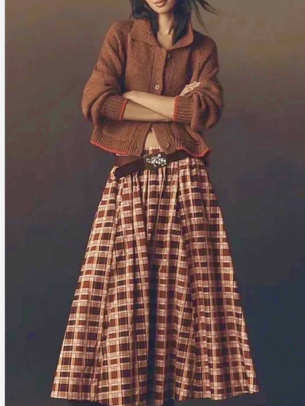 NWT Anthropologie Pilcro Jesse Dachshund Dog Icon Cardigan Sweater Size Small - Picture 4 of 5